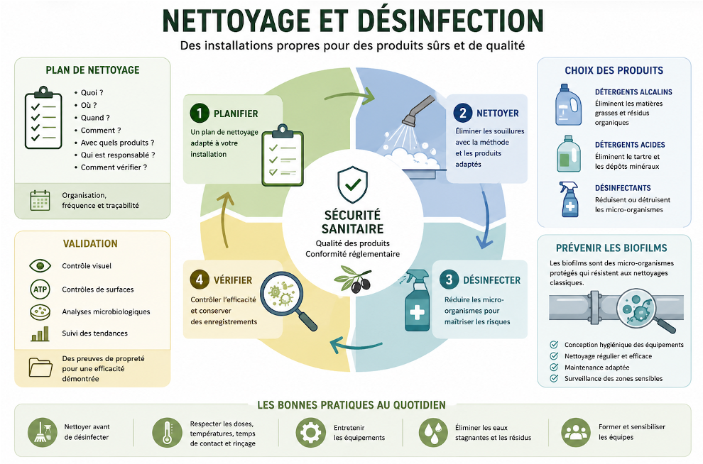nettoyage et d&eacute;sinfection (Qualit&eacute;)