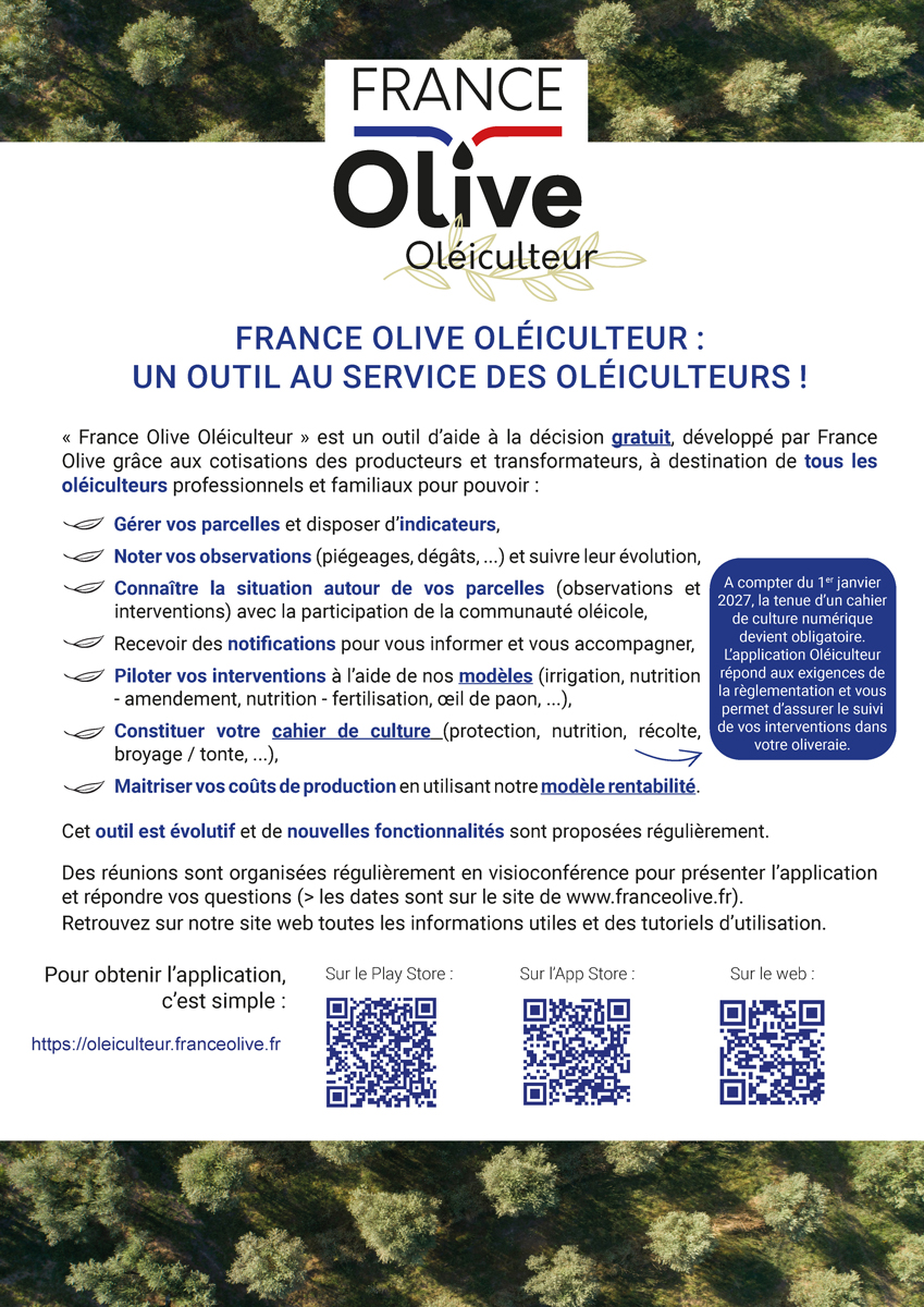 Affiche OAD Oléiculteur 2026